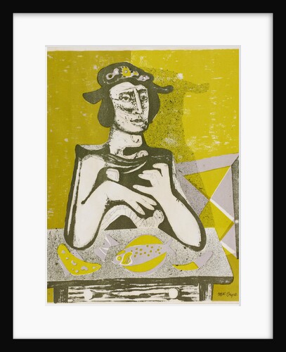 Woman at a Table by Robert MacBryde